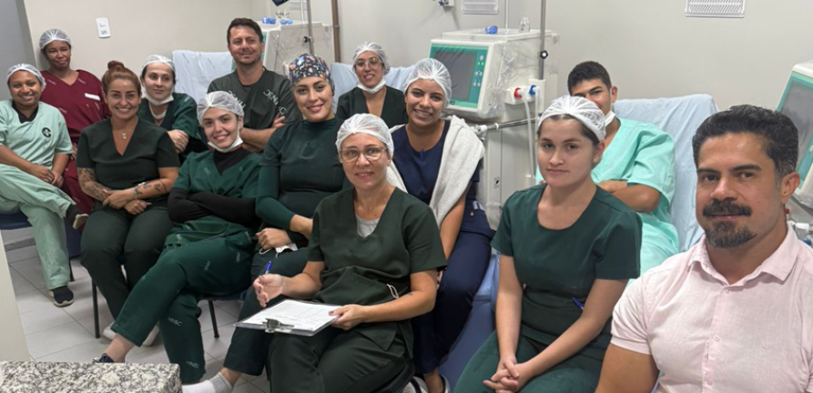 Centro de Hemodiálise realiza capacitação sobre Punção de Fístula Arteriovenosa (FAV)